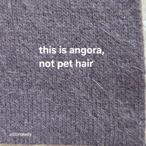 Portolano Color Block Scarf With Heart Lambswool/Angora - Picture 8 of 13